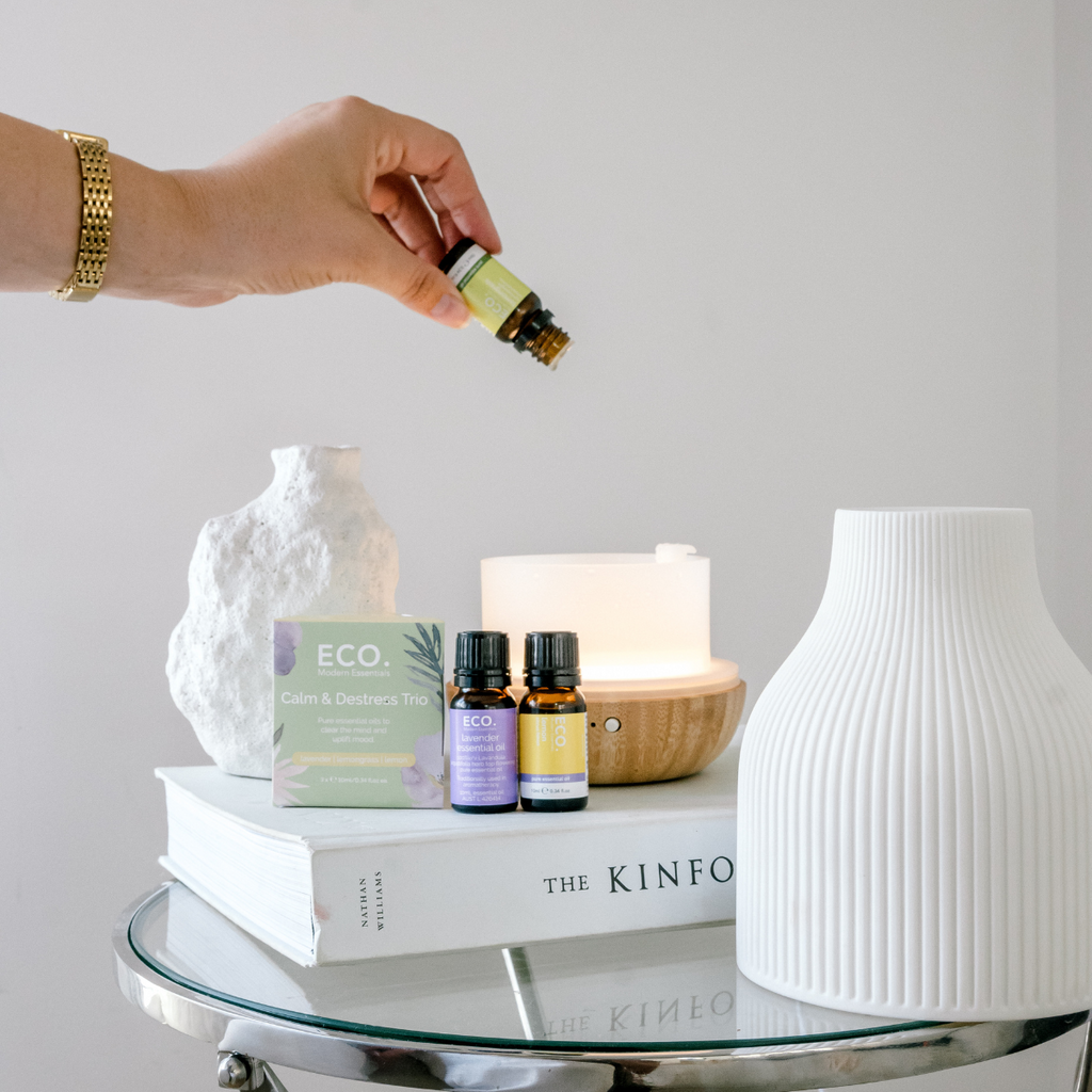 Calm & Destress Essential Oil Trio